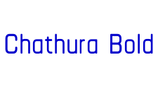 Chathura Bold fonte